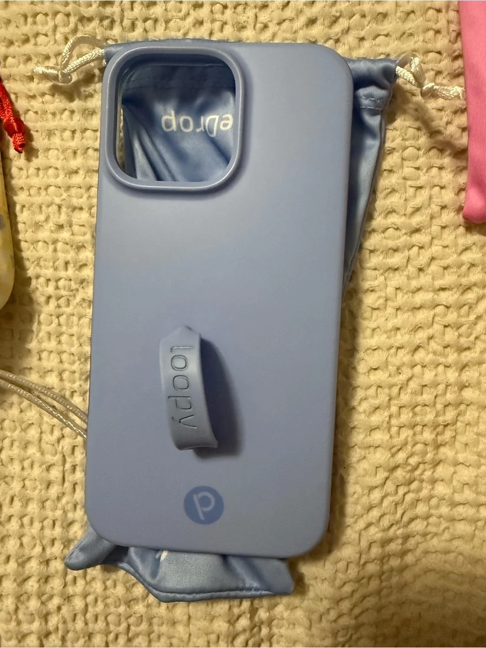 Loopy Case Light Blue iPhone 16 pro max